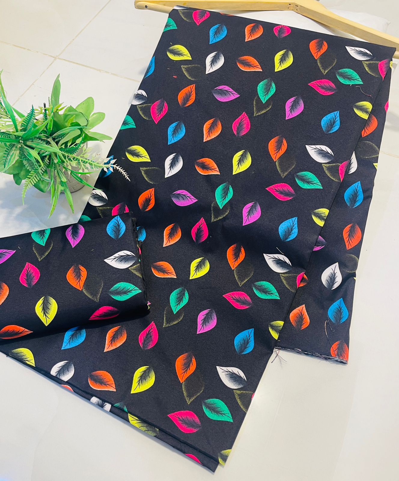 Mid Session Unstitched Cotton Suit – Digital Print Aroma Cotton – 4.5 Meter – Premium Quality