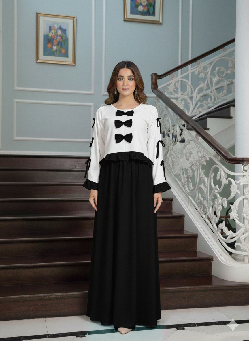 Bow Pookie Maxi 🎀 Black