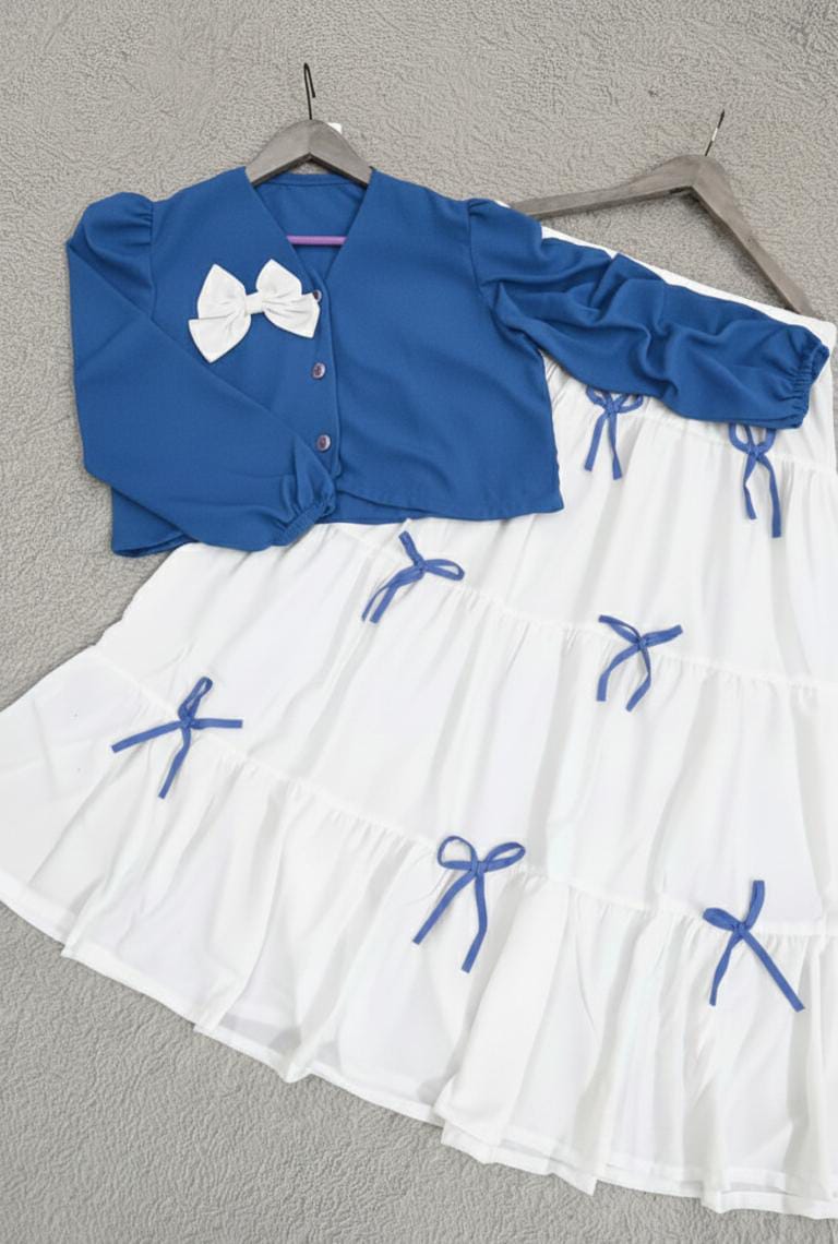 Ribbon Elegance Maxi Dress Zink