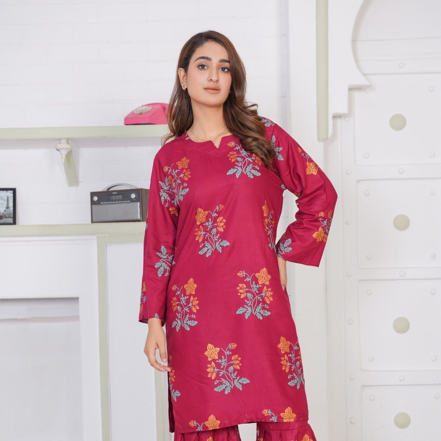 Gharara Style Ladies Two Piece