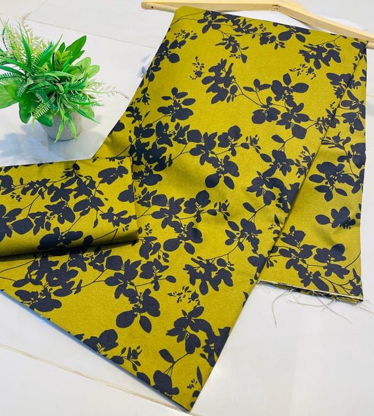 Mid Session Unstitched Cotton Suit – Digital Print Aroma Cotton – 4.5 Meter – Premium Quality