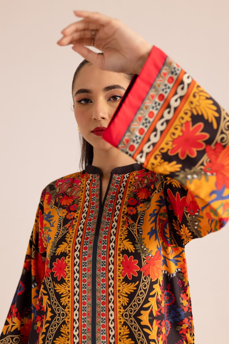 Printed 2-Piece  – Vibrant Ethnic Design