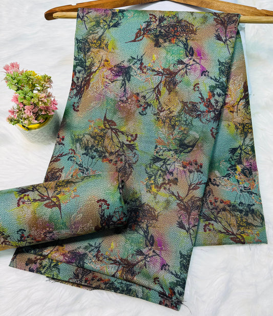 Unstitched Premium Dhanak 2PC Suit Fabric - 0016