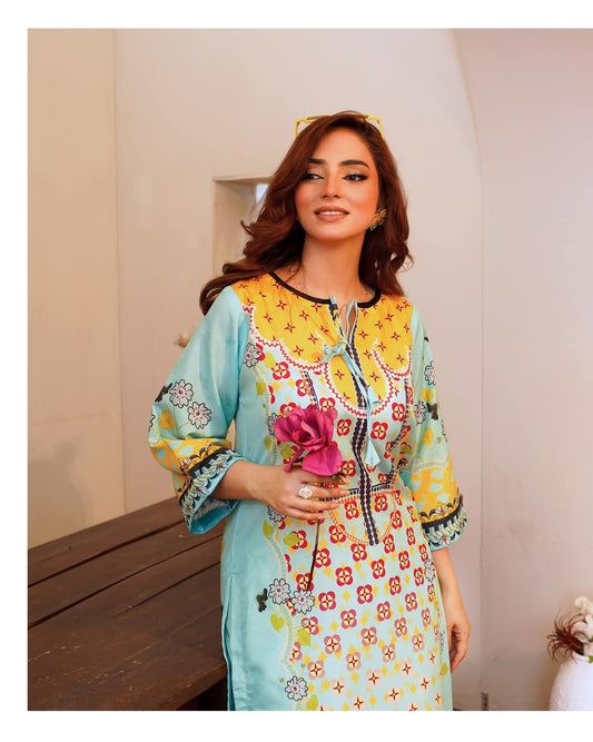 Shiza 2pc Silky Lawn Just 2399