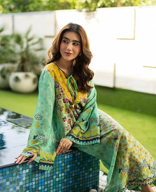 Shiza 2pc Silky Lawn Just 2399