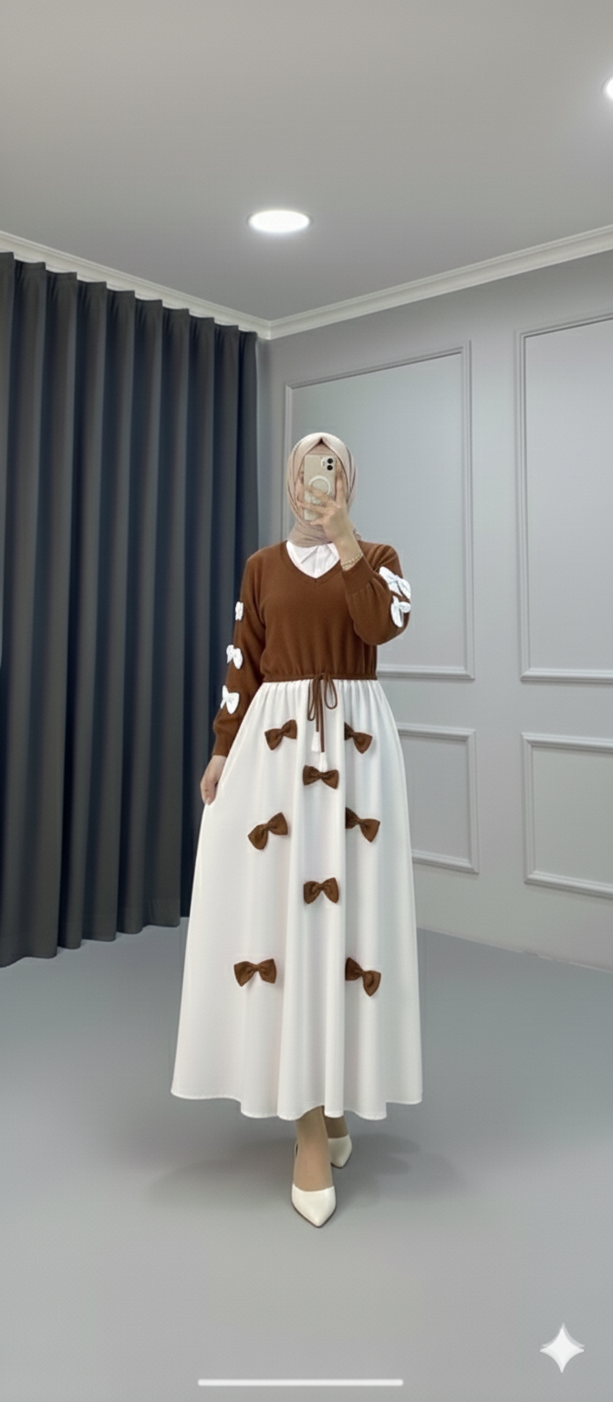 New coti maxi BROWN