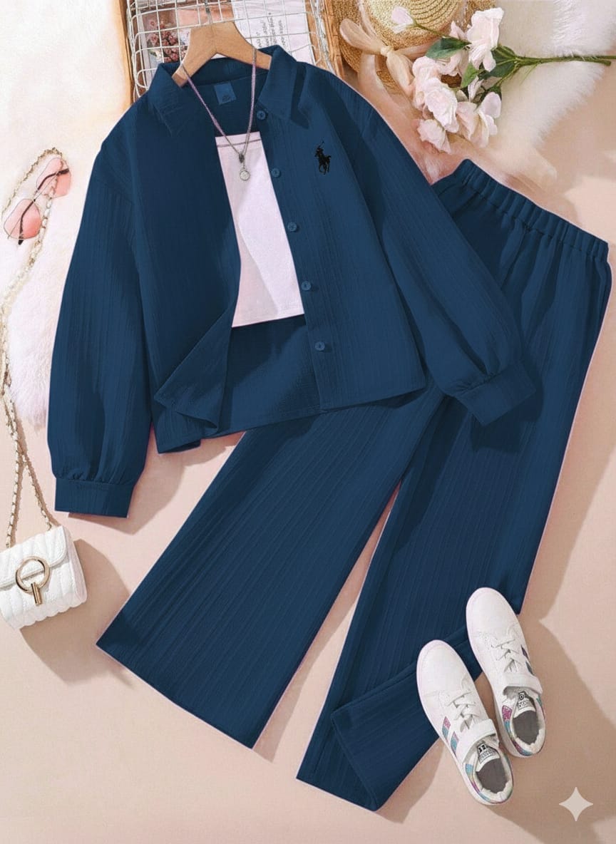 Polo Style Cord Set Zink